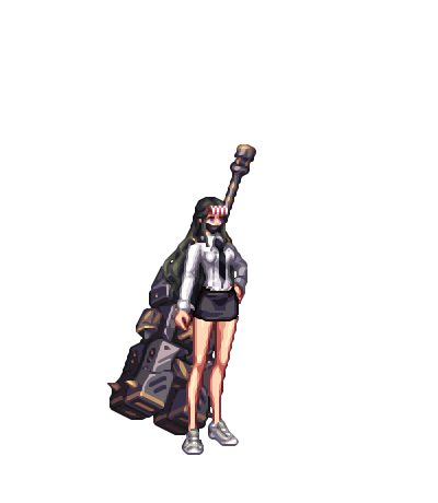 일진소녀 · 던파 프리스트(여) 룩