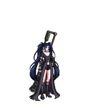 블랙★록 슈터 · BLACK★ROCK SHOOTER 코스프레 · 던파 프리스트(여) 룩