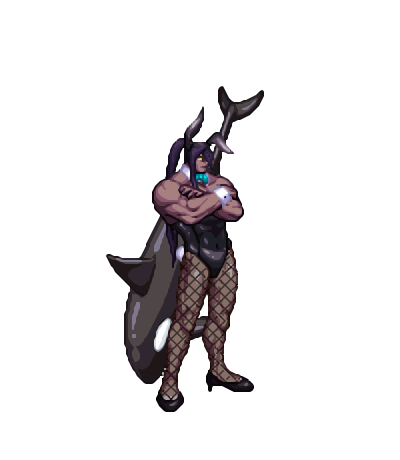 카쿠다테 카린 (바니걸) · 블루 아카이브 코스프레 · 던파 프리스트(남) 룩
